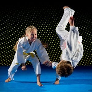 Martial Arts Lessons for Kids in Brookfield  - Judo Toss Kids Girl