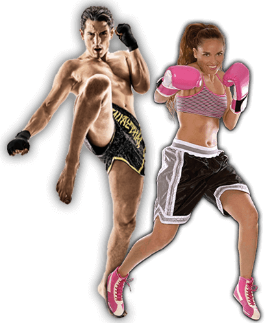 Fitness Kickboxing Lessons for Adults in Brookfield  - Kickboxing Men and Women Banner Page