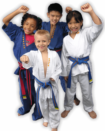 Martial Arts Summer Camp for Kids in Brookfield  - Happy Group of Kids Banner Summer Camp Page